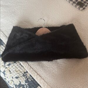 M. Rena Black Faux Fur Accessory